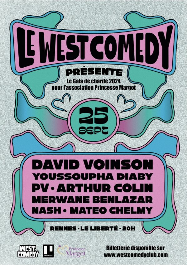 Gala de Charité West Comedy Le 25 sept 2024