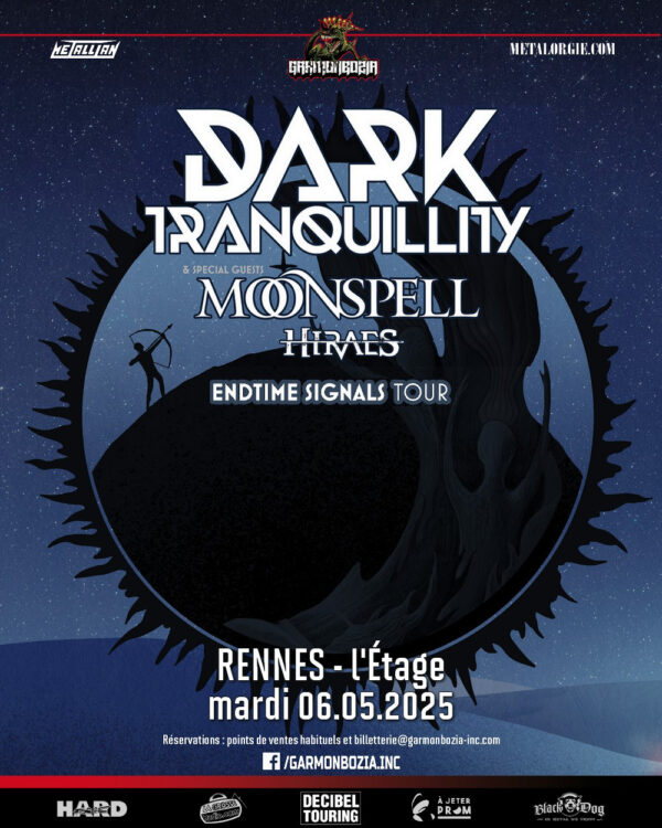 Dark Tranquillity + Moonspell + Hiraes