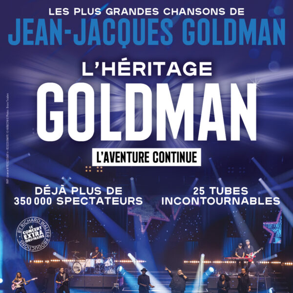 Affiche L'Héritage Goldman en concert au Liberté