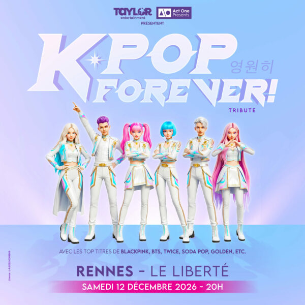 Affiche K-Pop Forever ! en concert au Liberté