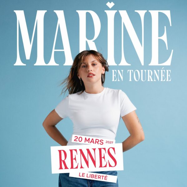 Affiche Marine en concert au Liberté