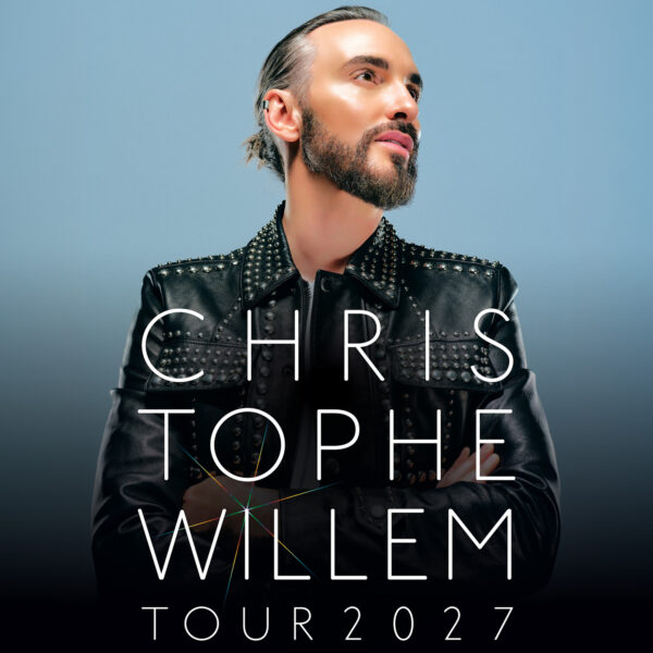 Affiche Christophe Willem 2027 en concert au Liberté