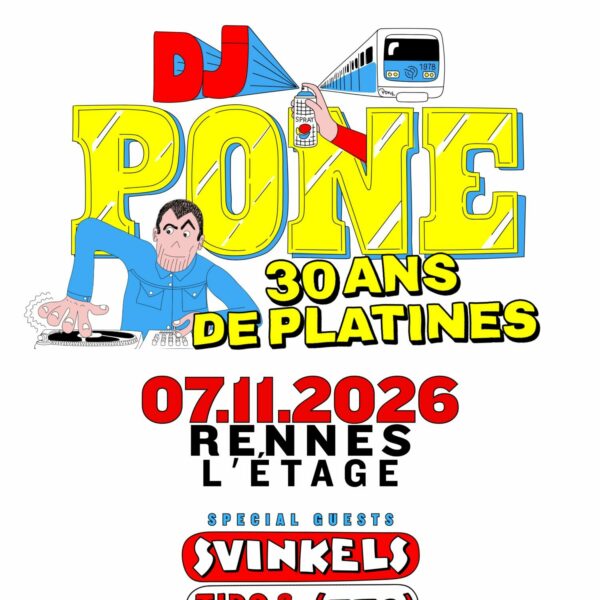 DJ Pone en concert à L'Étage le Sam 7 nov