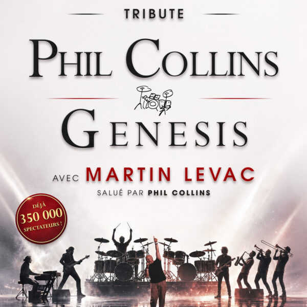Affiche de Phil Collins Genesis Tribute avec Phil Collins Genesis Tribute