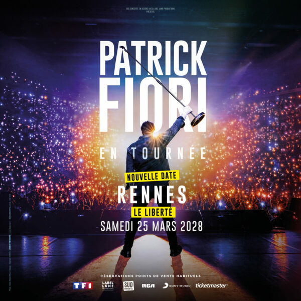 Affiche Patrick Fiori en concert au Liberté
