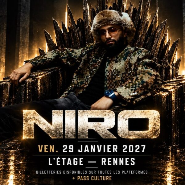 Niro en concert à L'Étage le Ven 29 jan